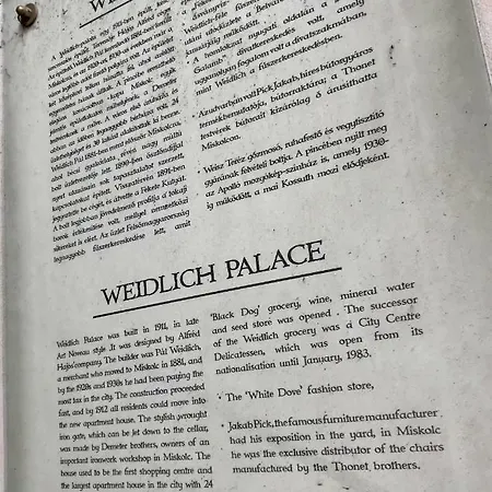 Center - Weidlich Palace - Apartament