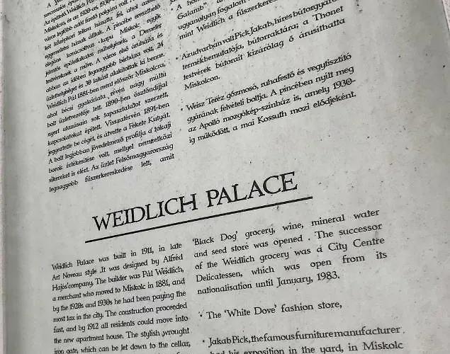 Center - Weidlich Palace - Διαμέρισμα